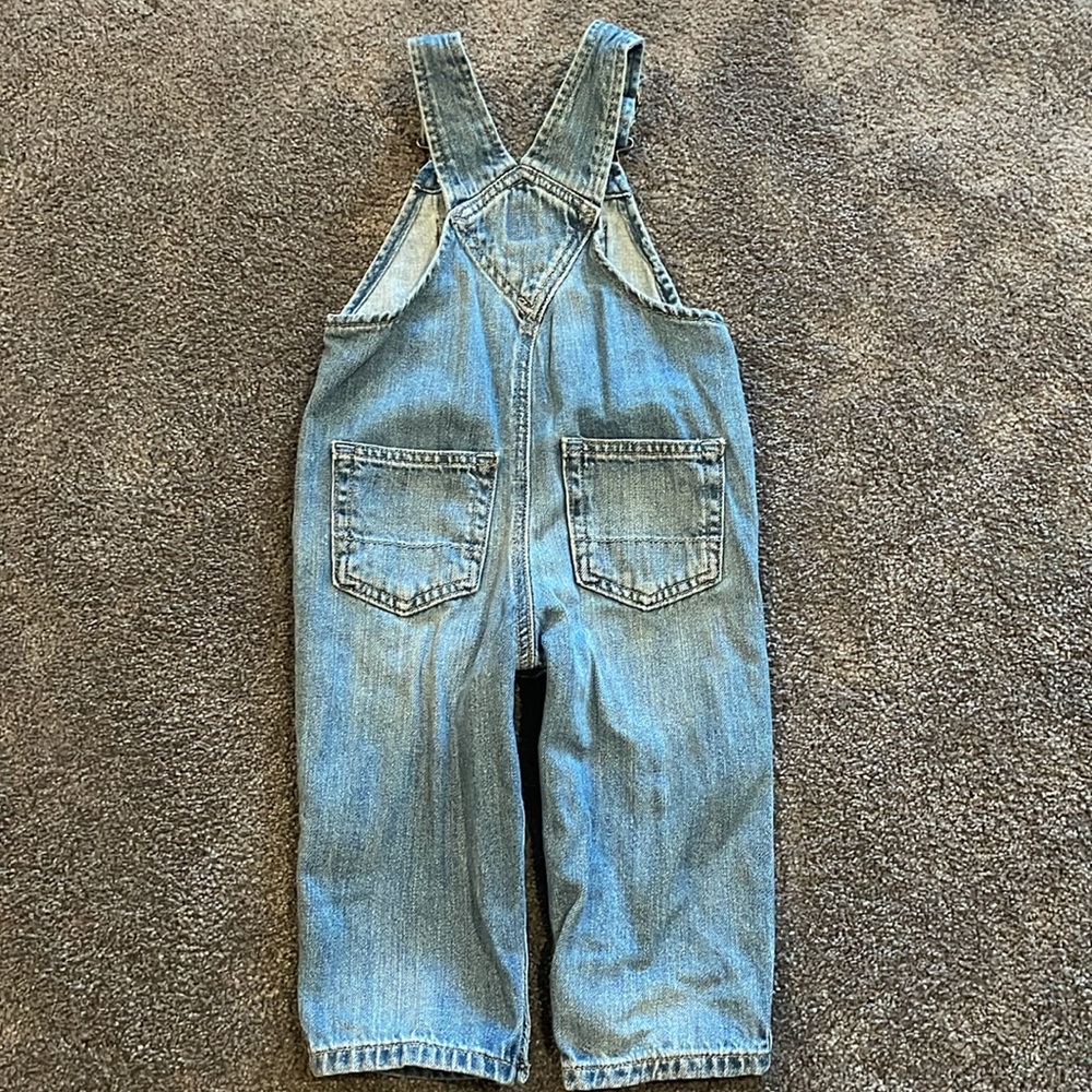 BRAND NEW ⭐️ NWOT My First Denim - overalls from baby gap size 2 years - Picture 4 of 7